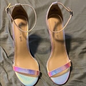 Madden Girl Multicolor Strappy Heels